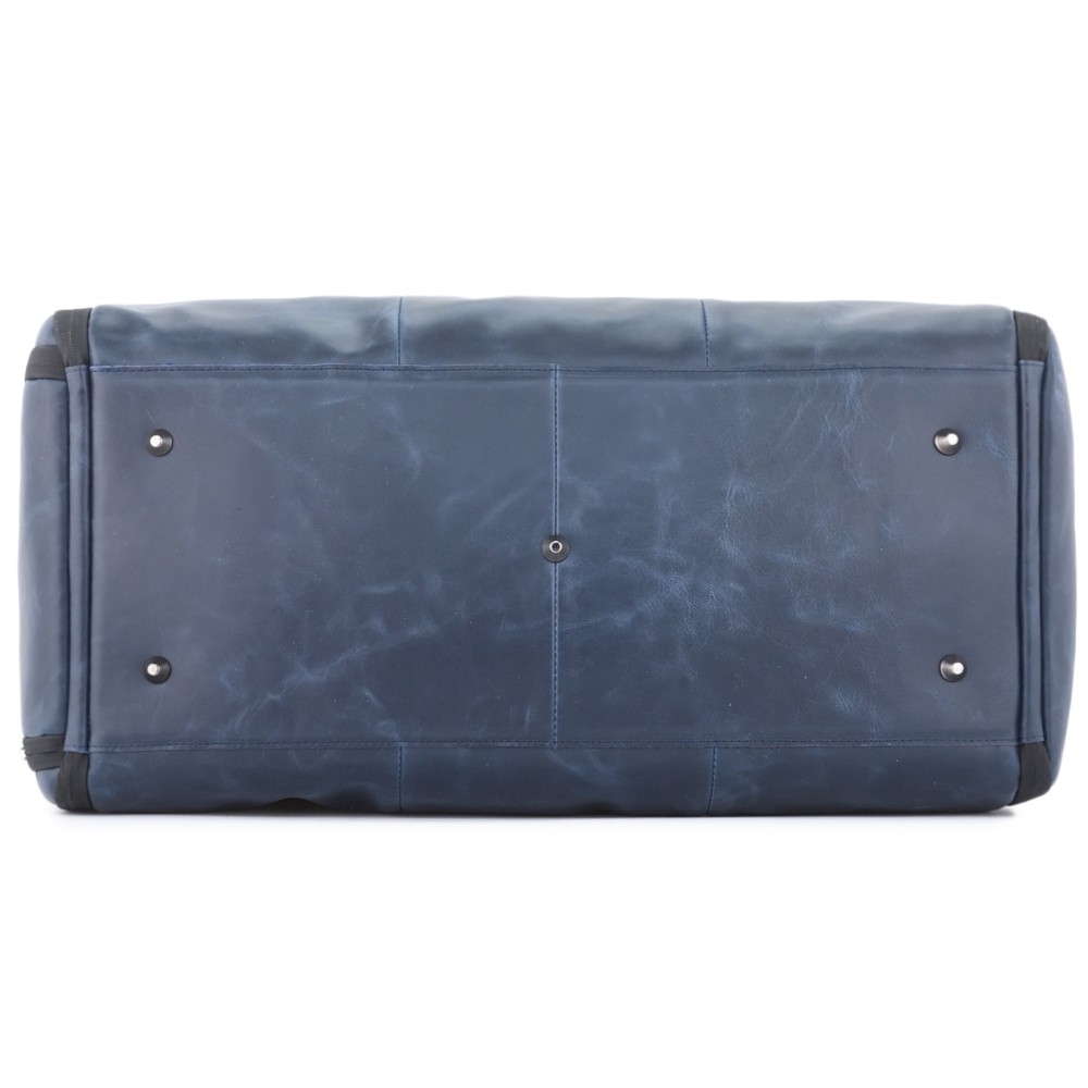Кожаная сумка-портплед "Титан" (синий)