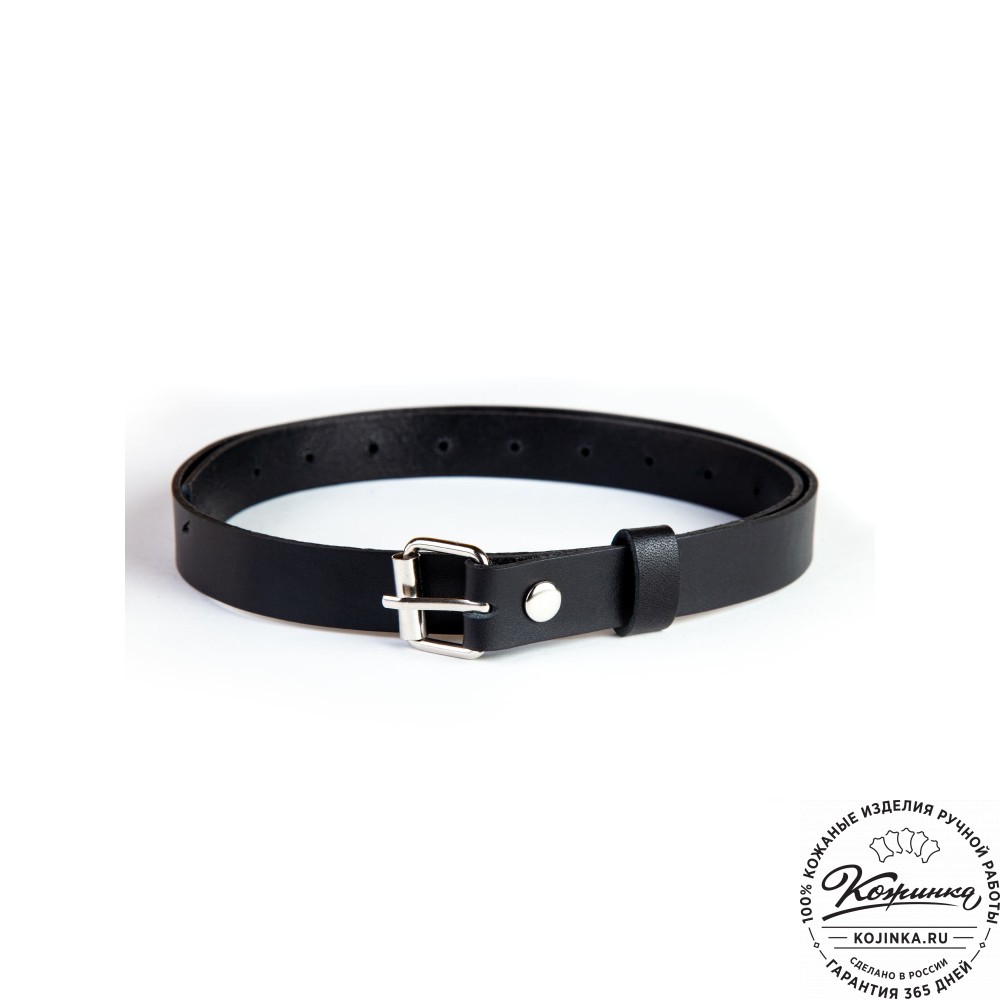 Кожаный пояс Nexy (чёрный)