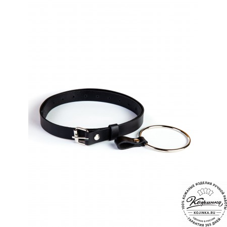 Кожаный пояс Nexy (чёрный)