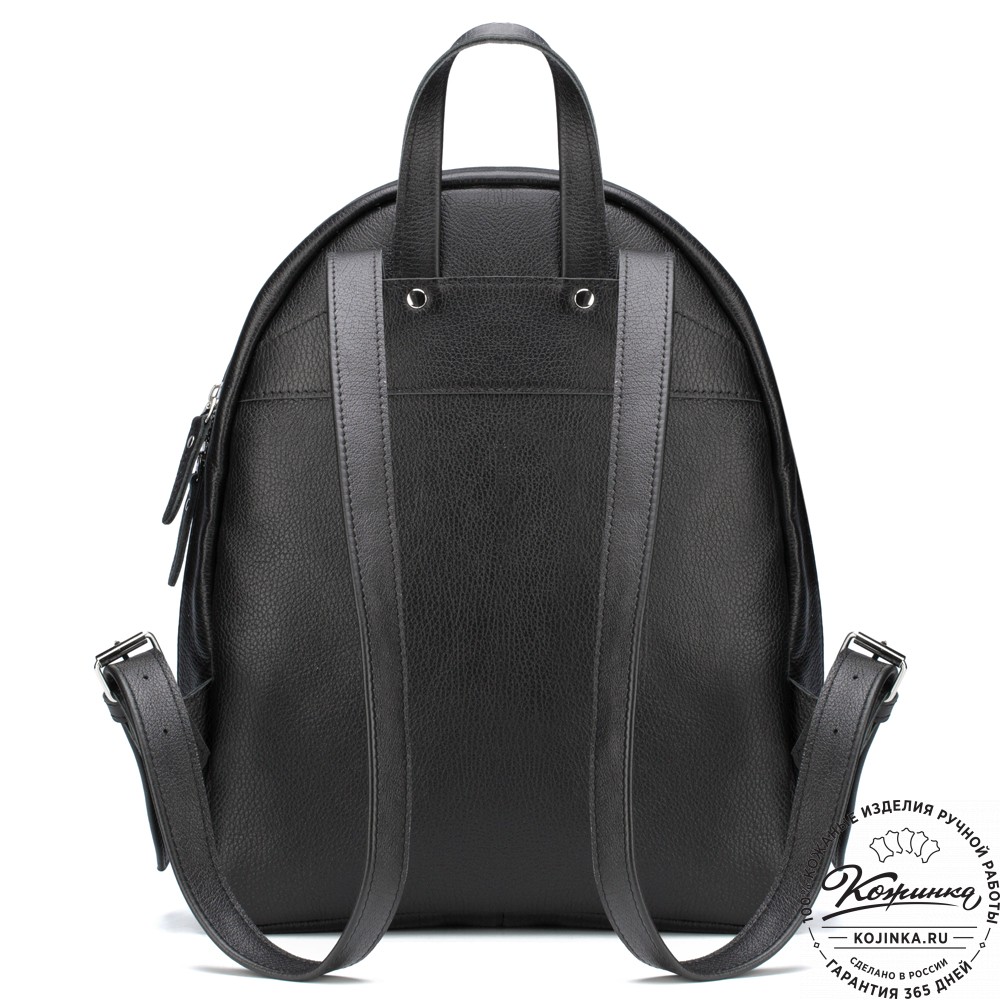 Кожаный рюкзак "Джессика" (чёрный)