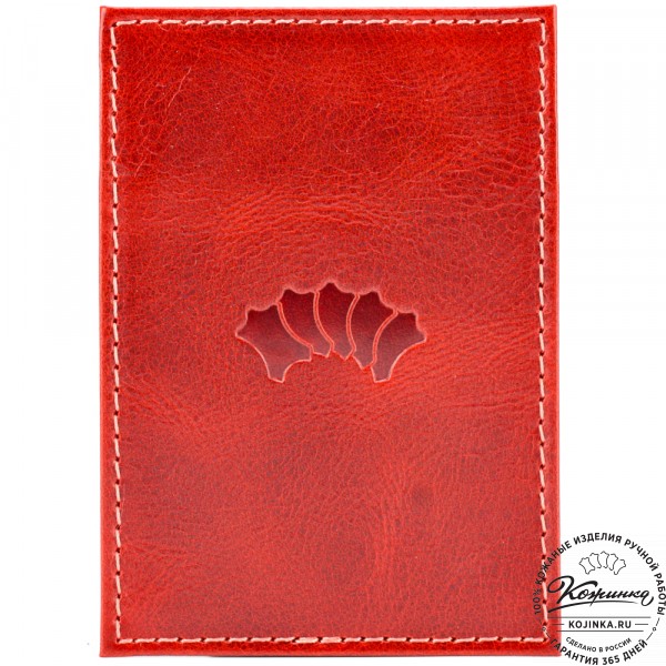 Футляр для карт "Корсика" (красный) . фото 1