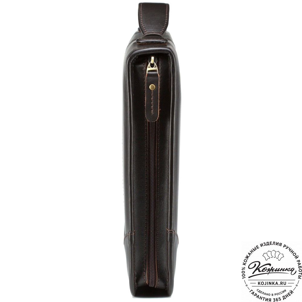 Папка для документов "Атташе" (тёмно-коричневая)