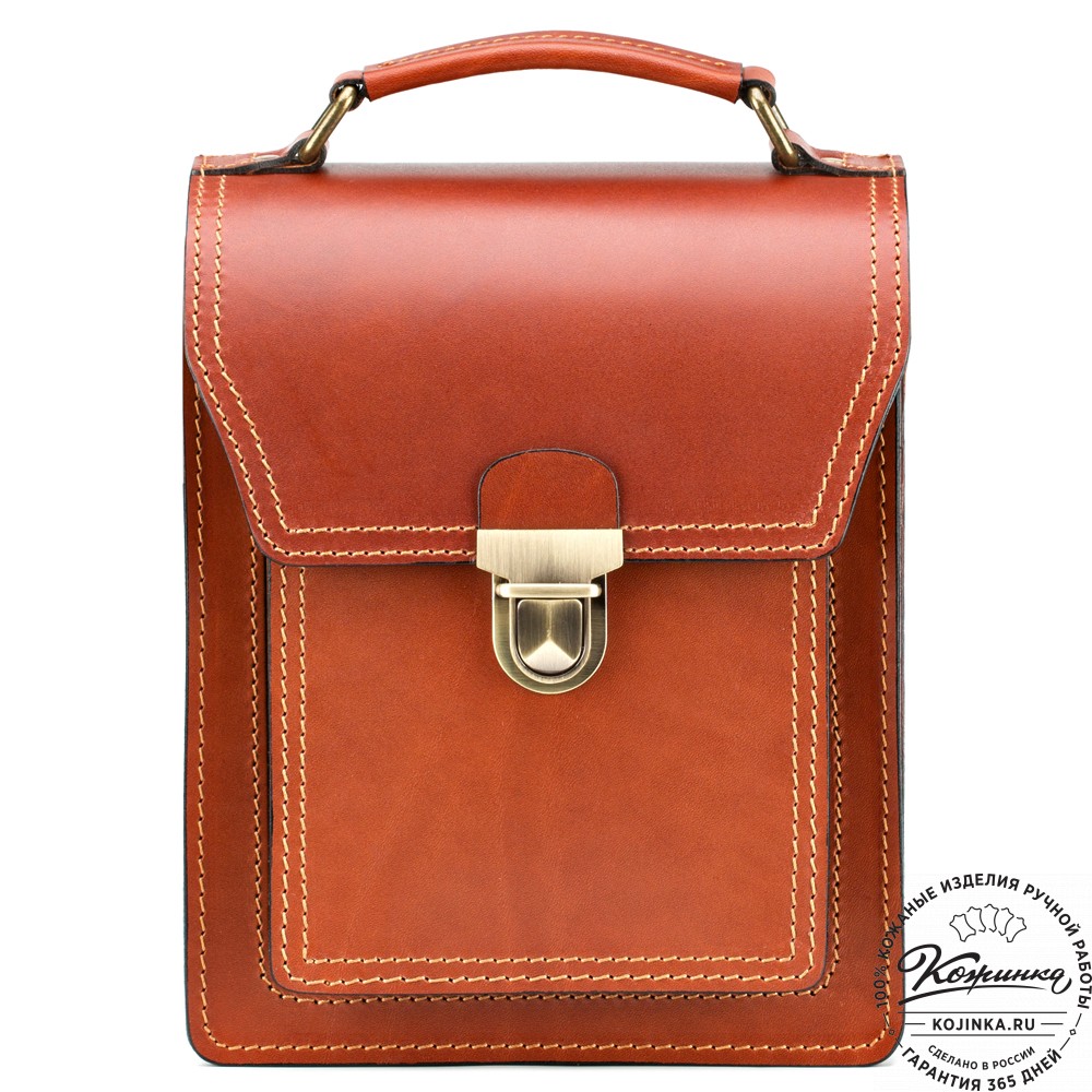 Кожаный планшет 203 (коньяк)