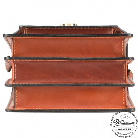 Кожаный планшет 203 (коньяк)