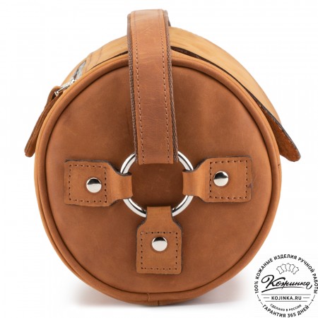 Кожаная сумка "Джерри" (коричневый крейзи)