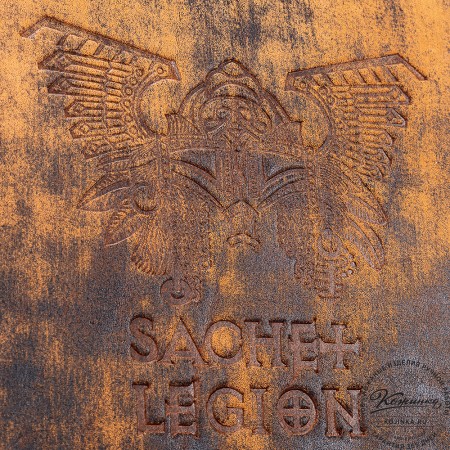 Мужской кожаный рюкзак "Легион" (старение рыжее)