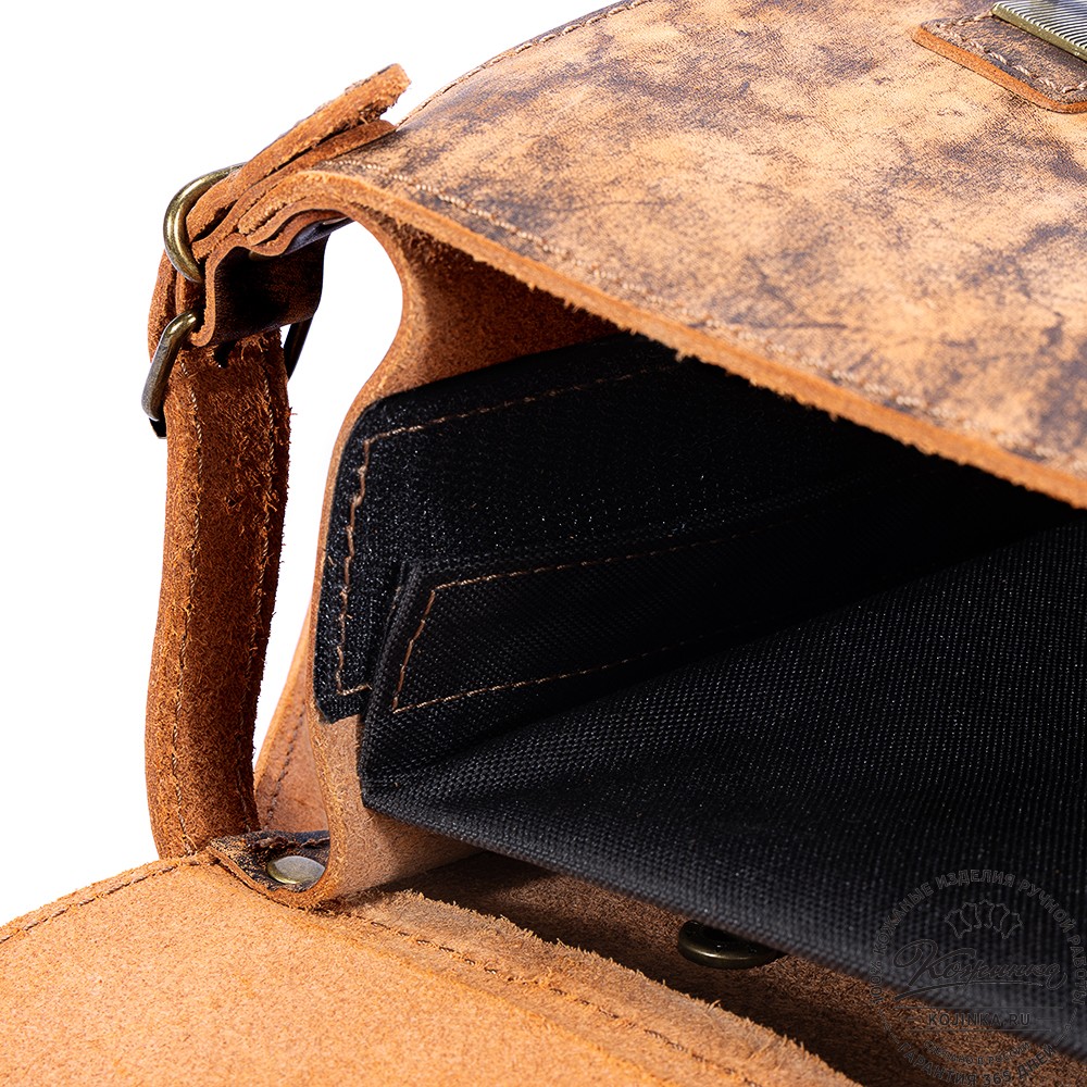 Кожаный ранец "Максимус 3" (старение)