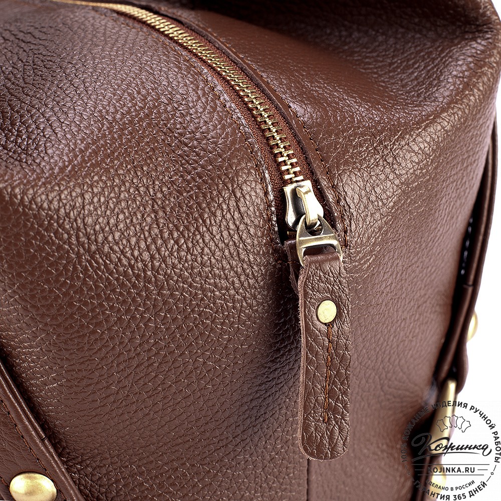 Женская кожаная сумка "Миллениум" (светло-коричневая)