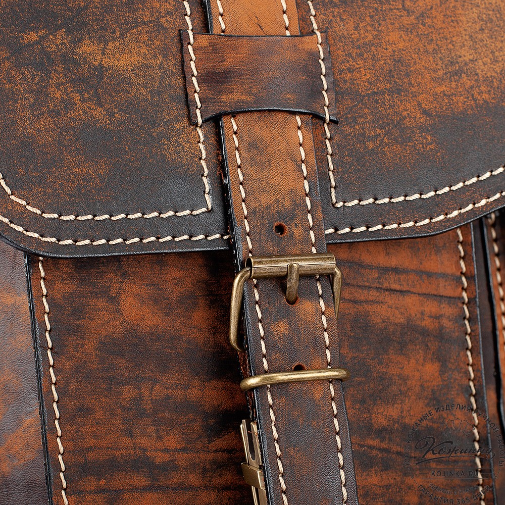 Кожаный портфель "Юрист"  (старение)