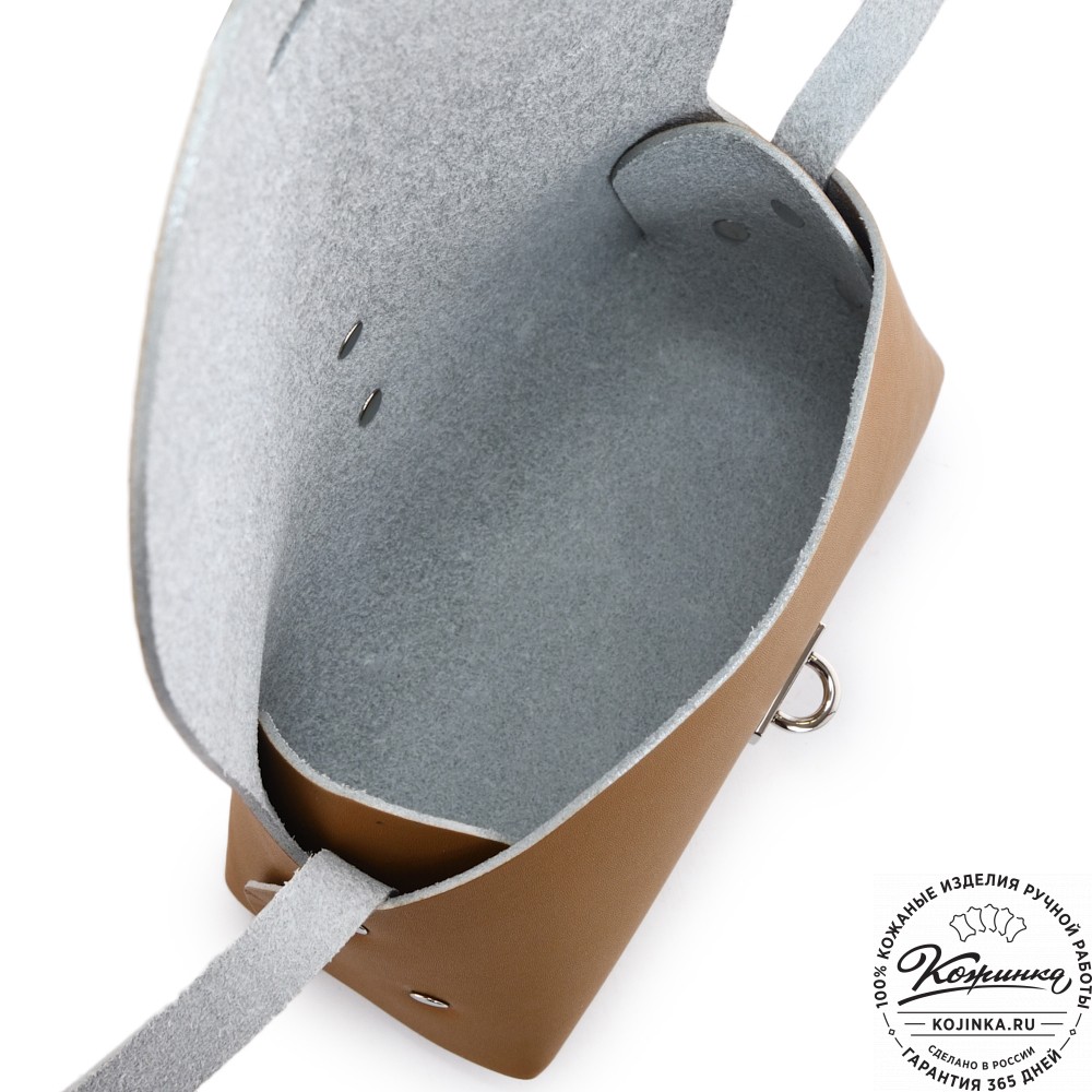  Женская кожаная сумка "Милла макси" "Санкт-Петербург"  (рыжая)