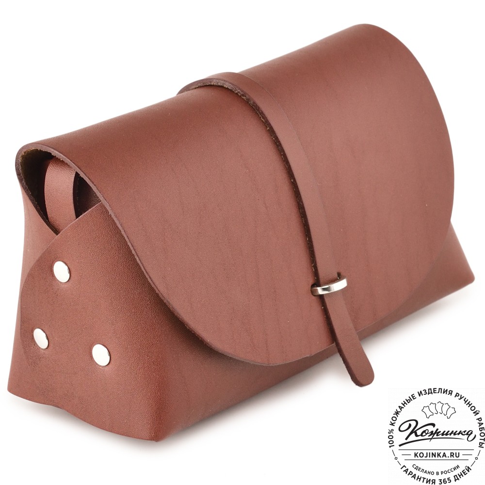 Женская кожаная сумка "Милла макси" (коньяк)