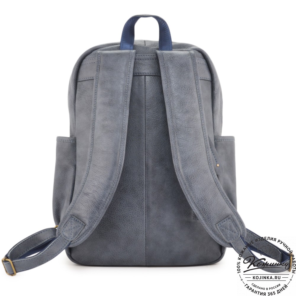Кожаный рюкзак "Дунай" (джинс)