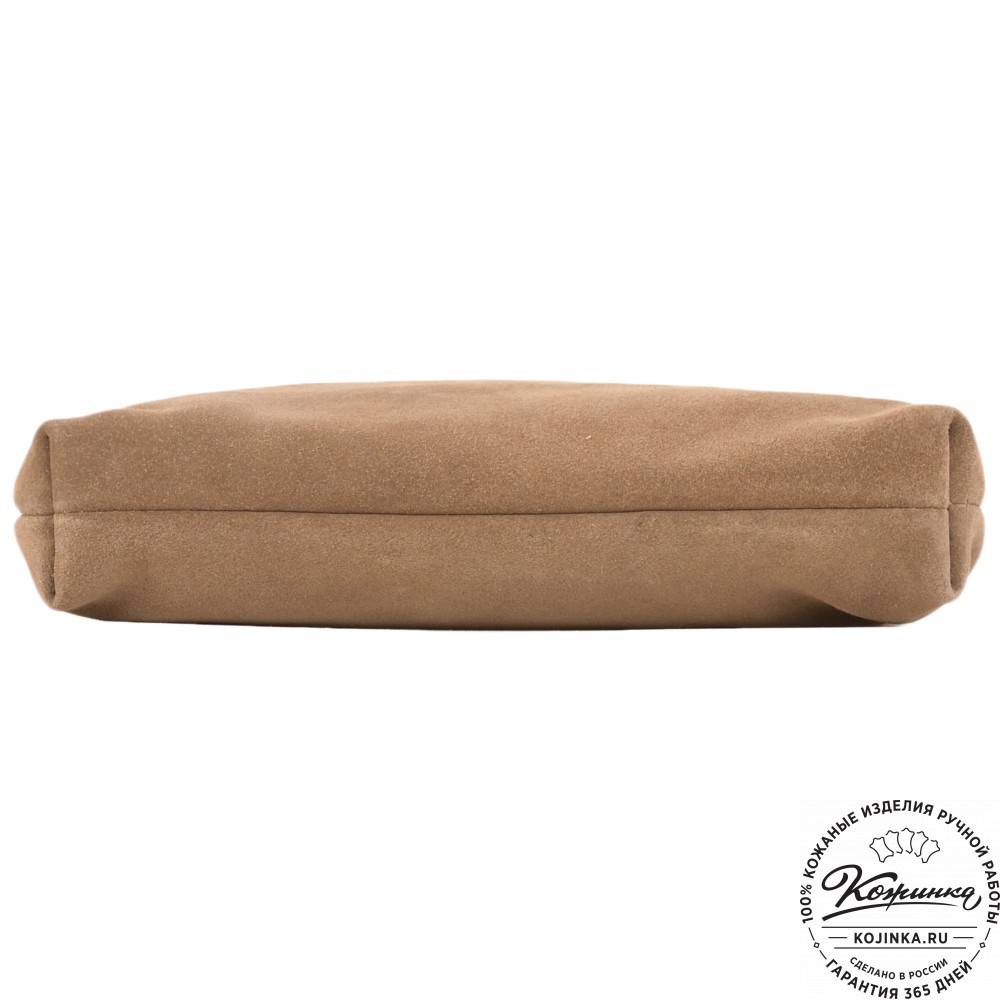 Кожаная косметичка "Лорен" (капучино)