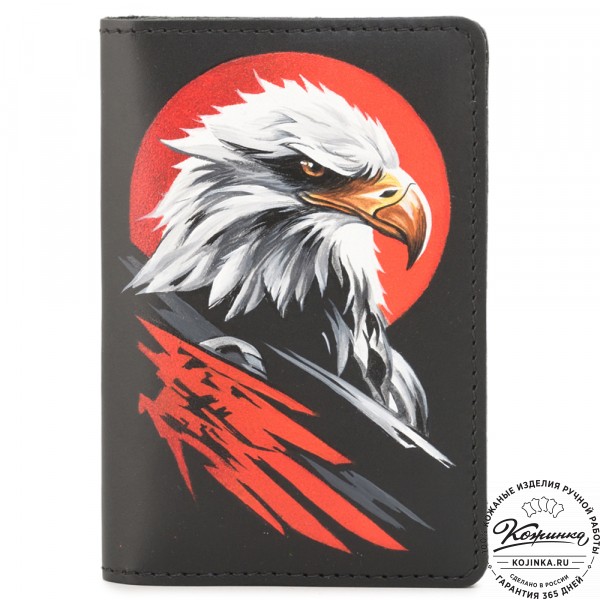 Кожаный бумажник для документов "Неаполь" "Орел". фото 1