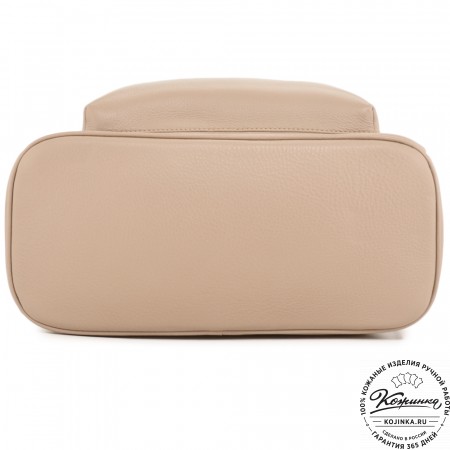 Кожаный рюкзак "Старк" (капучино)