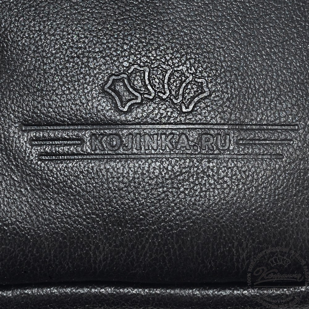 Кожаный рюкзак "Ланселот" (чёрный)