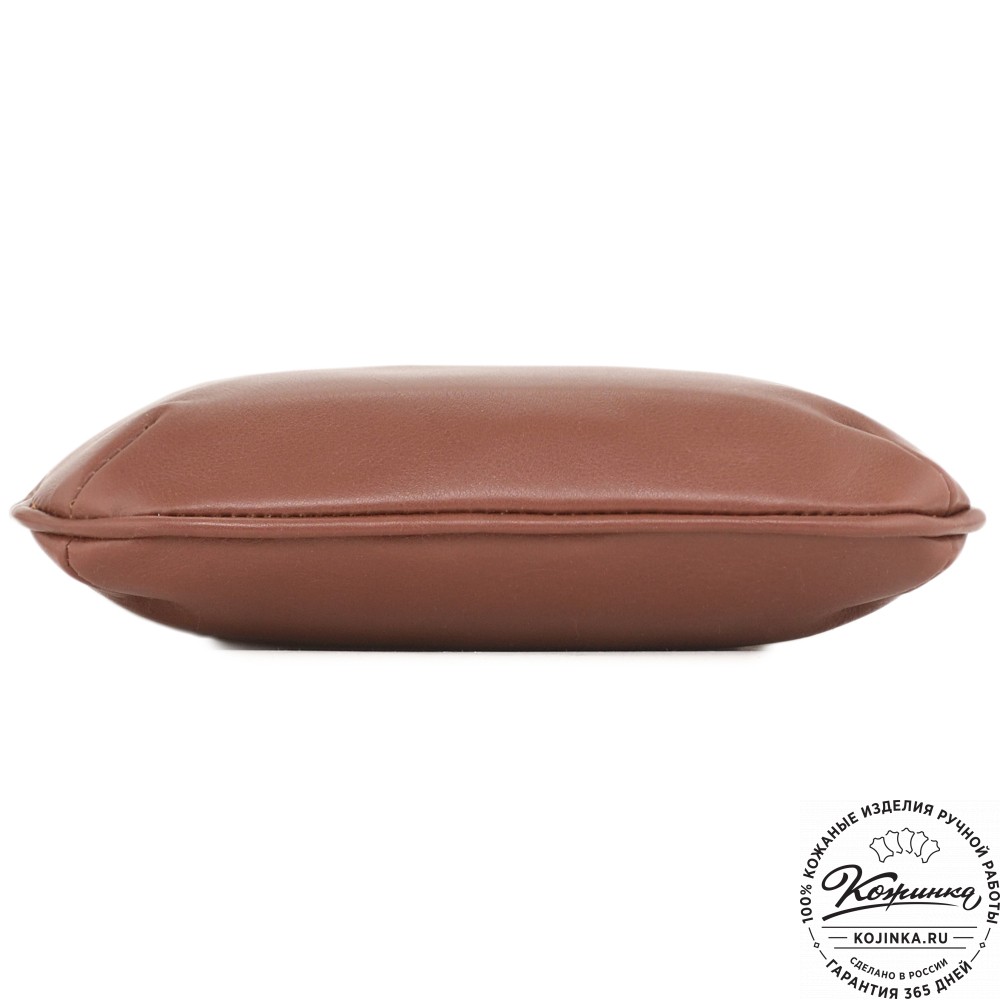 Мужская кожаная сумка "Говард" (коньяк)