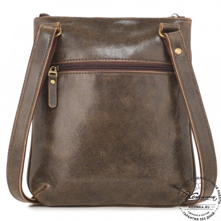 Мужская кожаная сумка "Говард" (коричневая наппа)