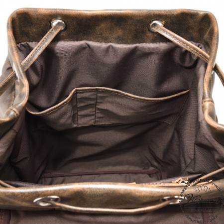 Кожаный рюкзак "Ганнибал" (коричневая наппа)