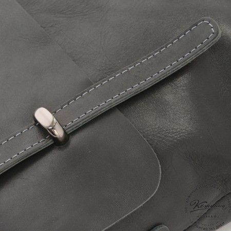 Кожаный портфель "Англетер" (черный)