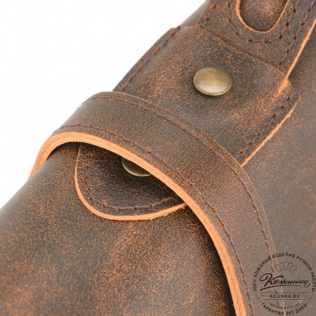 Кожаный портфель "Англетер" (коричневый эксклюзив)