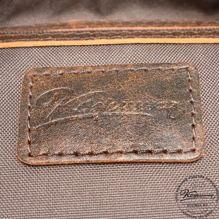 Кожаный портфель "Англетер" (коричневый эксклюзив)