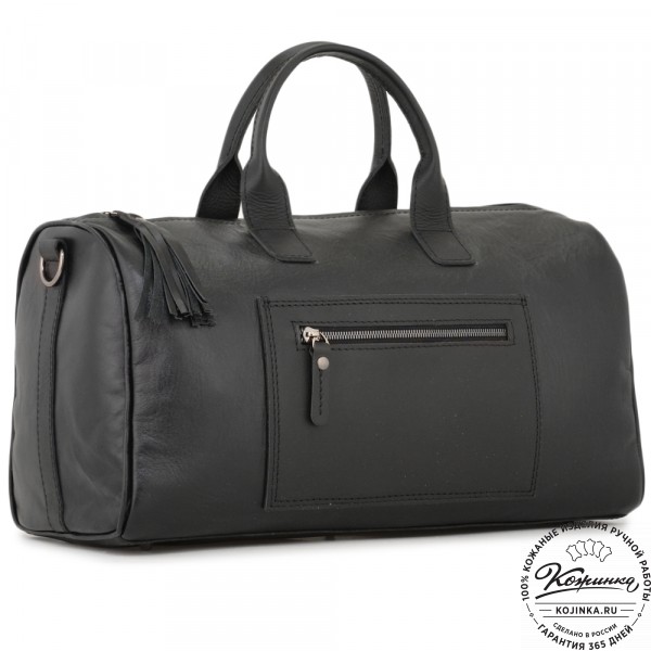 Женская кожаная сумка "Византия" (черная). фото 1