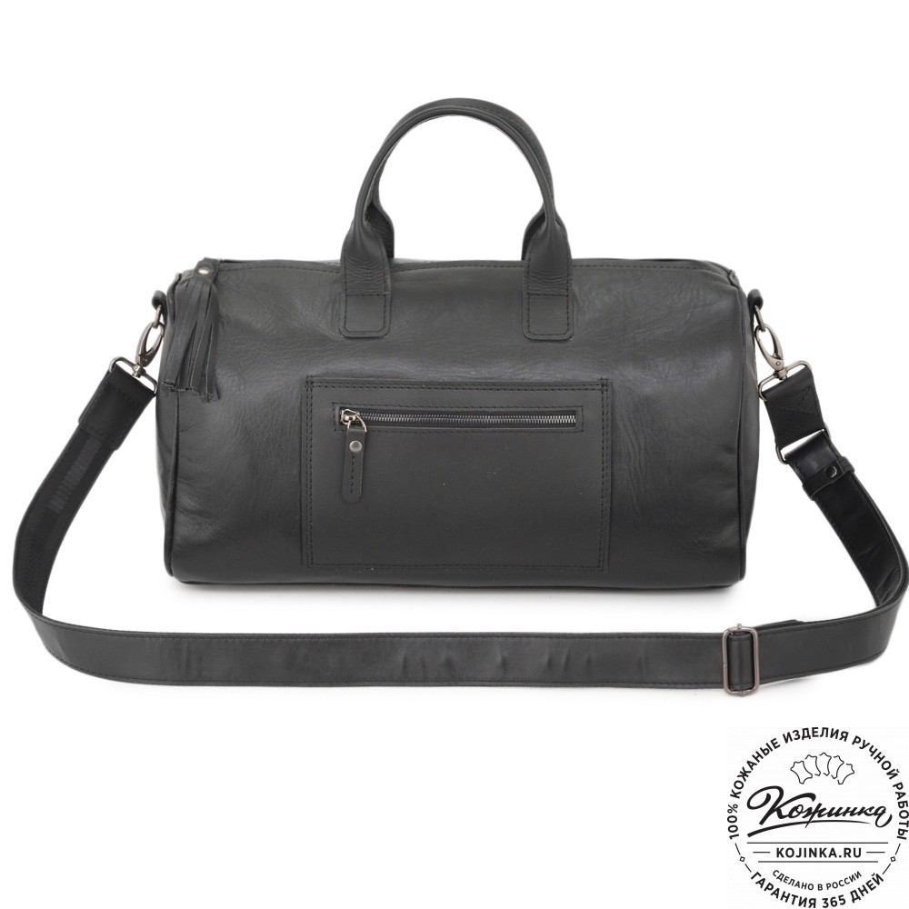 Женская кожаная сумка "Византия" (черная)