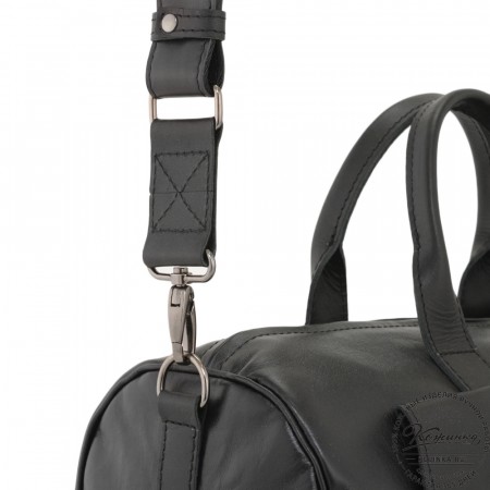 Женская кожаная сумка "Византия" (черная)