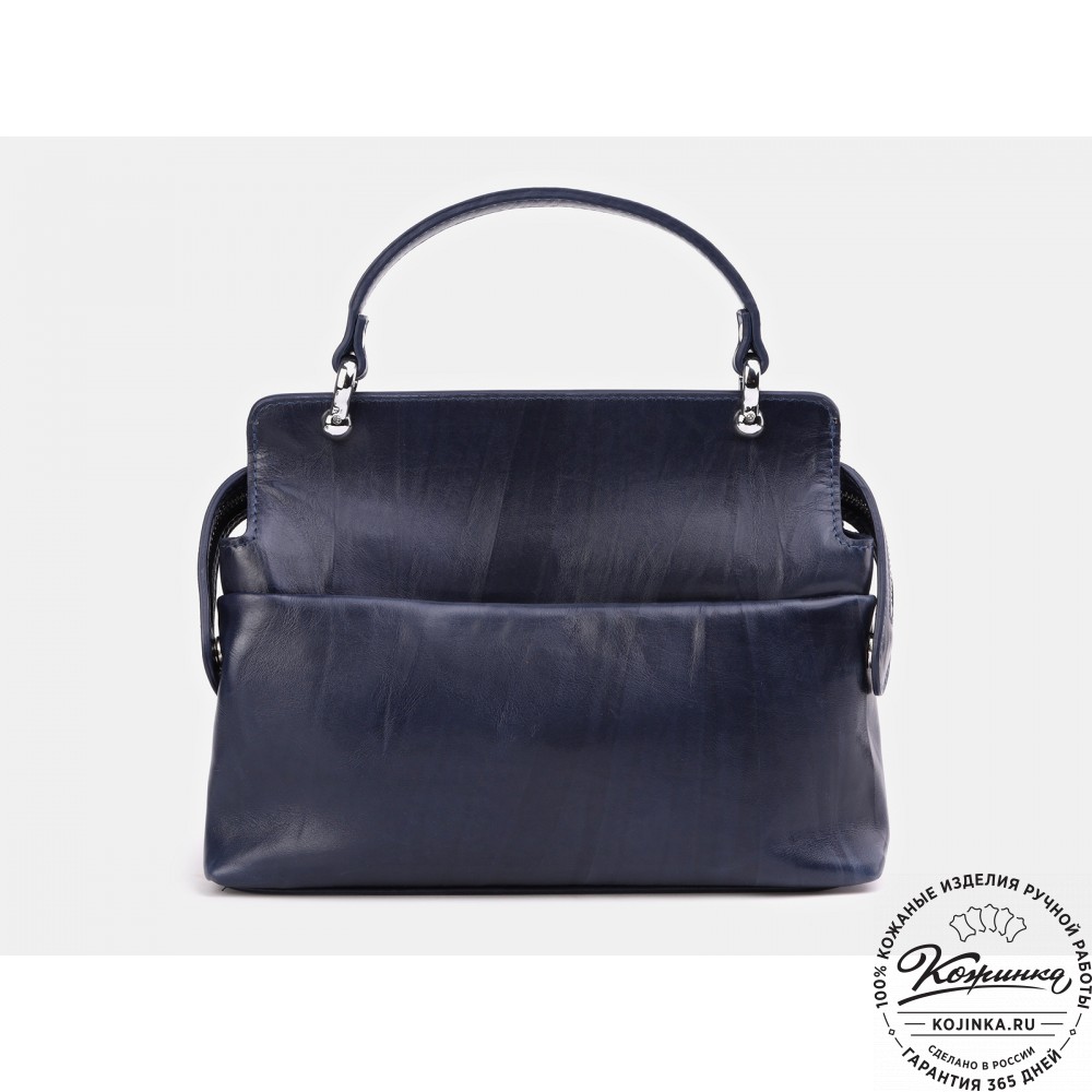 Женская кожаная сумка "Орнелла"  "Кролик в розах" 