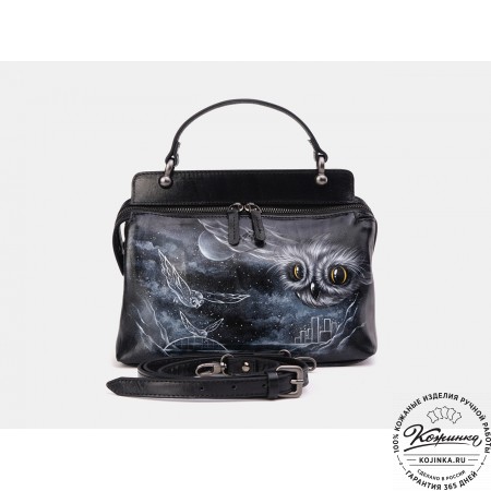 Женская кожаная сумка "Орнелла"  "Легенды ночных стражей"