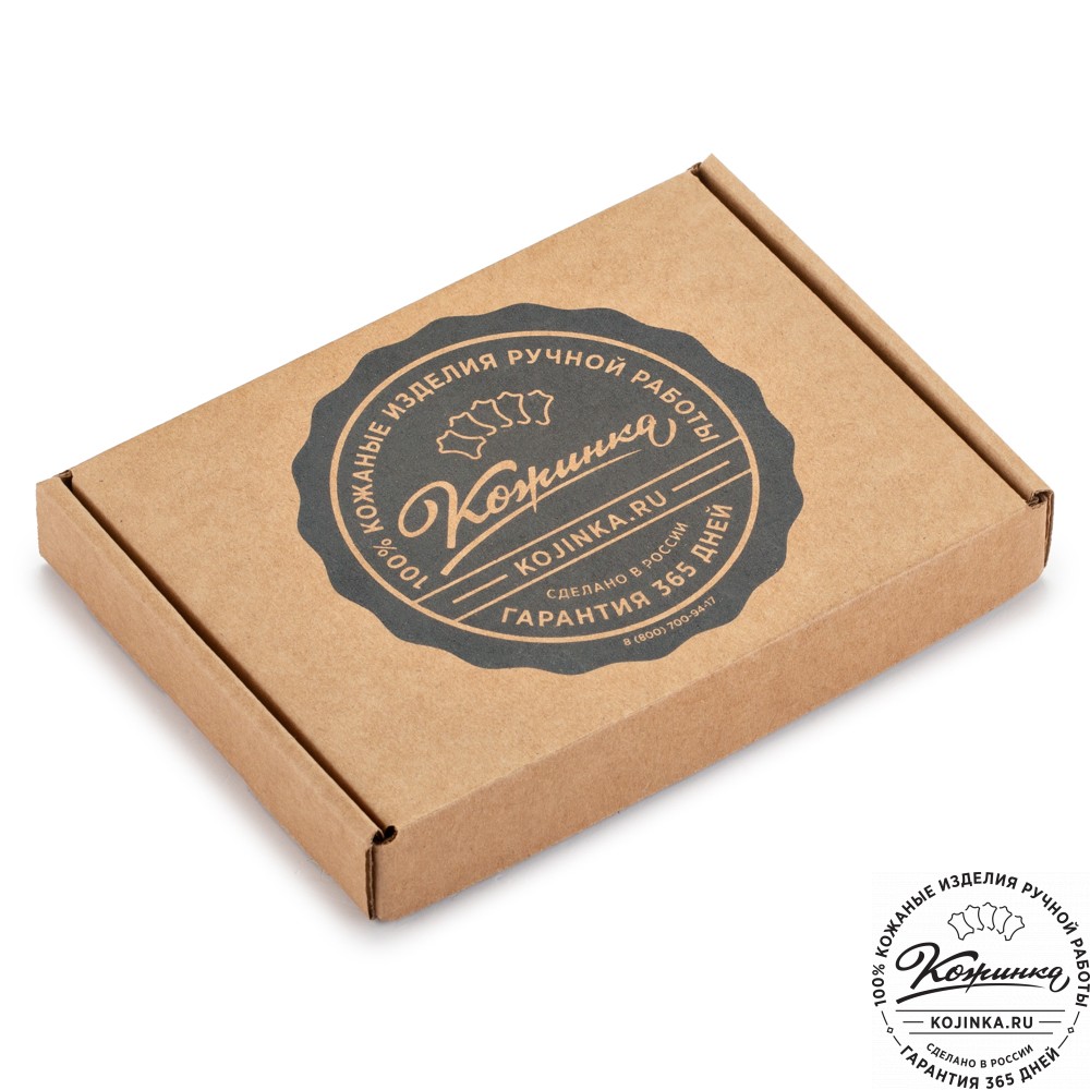 Кожаная ключница «Соло» "Лягушка"